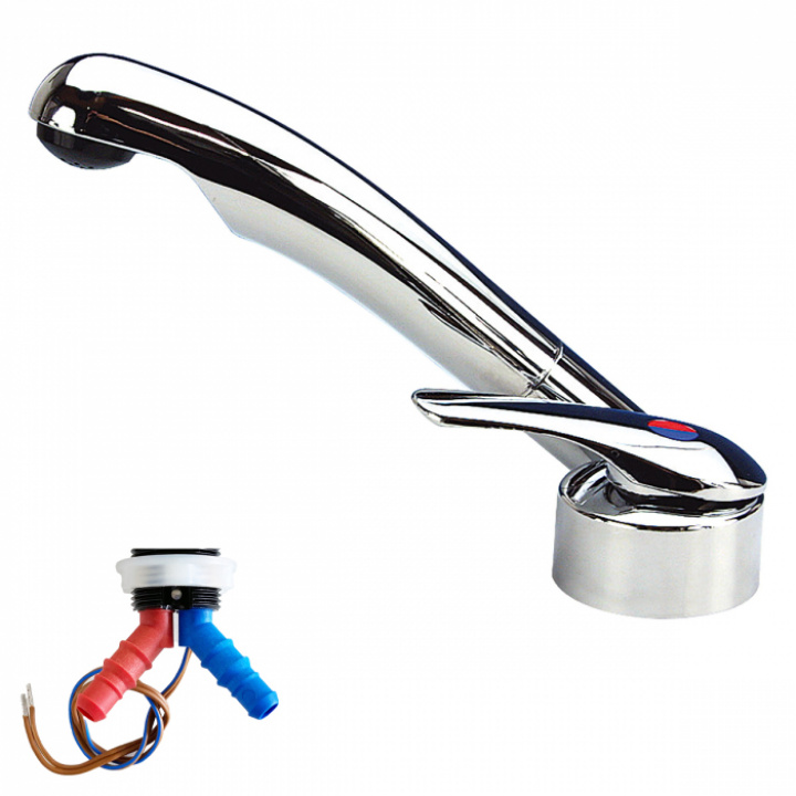 Blandare ø39mm SAMBA i gruppen Husbil & Husvagn / Vatten & VVS / Blandare och kranar / Hålmått 34-39 mm hos Camping 4U (9971891)