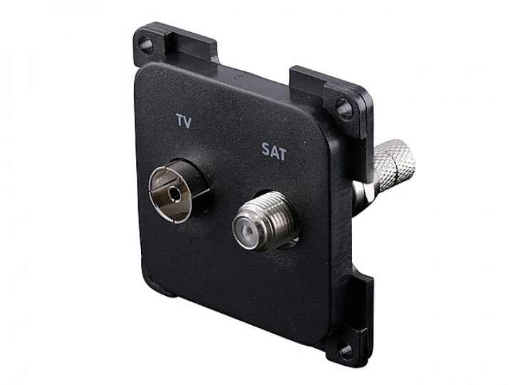 Antennuttag TV? svart i gruppen Beställningsvaror hos Camping 4U (9975131)