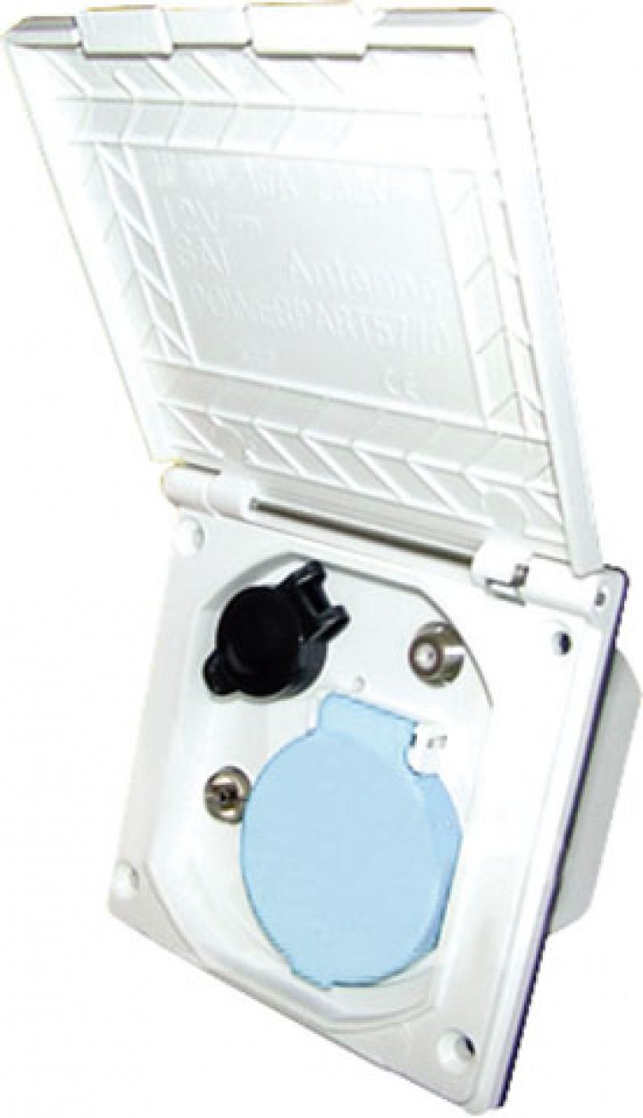 Multiuttag för utomhusbruk vit i gruppen Beställningsvaror hos Camping 4U (9975415)