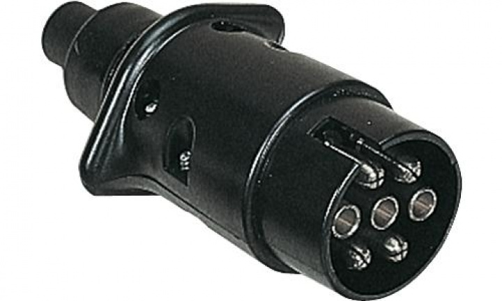 Släpvagnskontakt 7-polig hane i gruppen Chassi / Släpvagnskontakter hos Camping 4U (9975550)