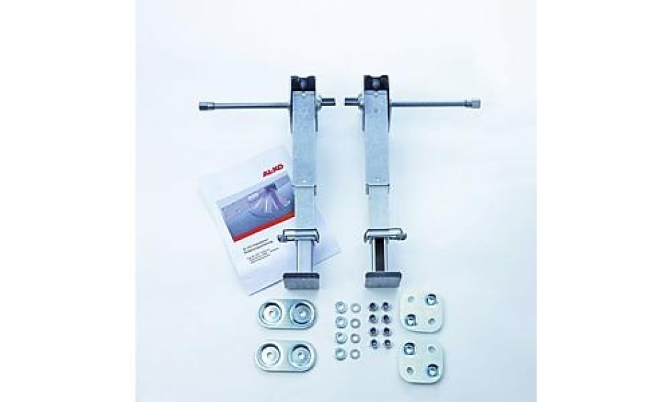 AL-KO Vérins Stabilisateurs ClickFix Hauteur Max 624 Mm - Pour Caravane Et Remorque