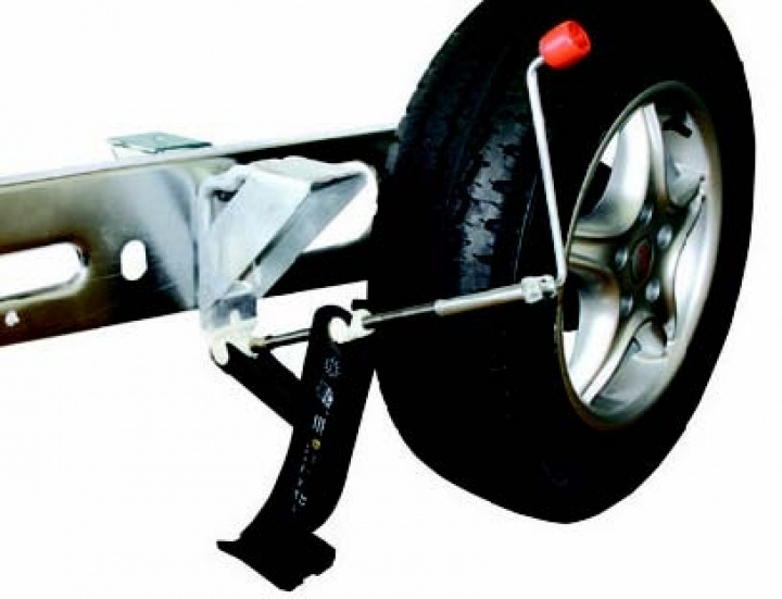 Domkraft AL-KO med byggsats max 1000 kg i gruppen Chassi / Stödben / Stödben Husvagn hos Camping 4U (9978571)