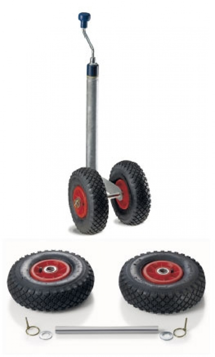 Uppgraderingsset till dubbla stödhjul i gruppen Chassi / Stödhjul / Hjul hos Camping 4U (9980218)