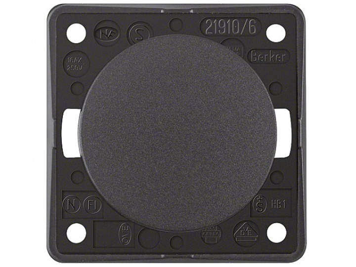 Berker Strömbrytare Antracit
