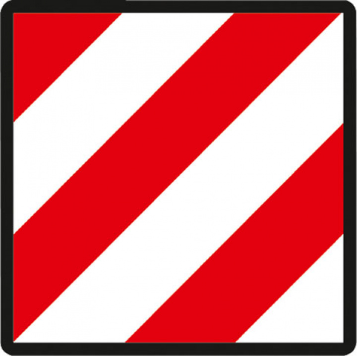 Reflexskylt för cykelskydd SPANIEN i gruppen Chassi / Cykelställ / Tillbehör Fiamma cykelställ hos Camping 4U (9983271)