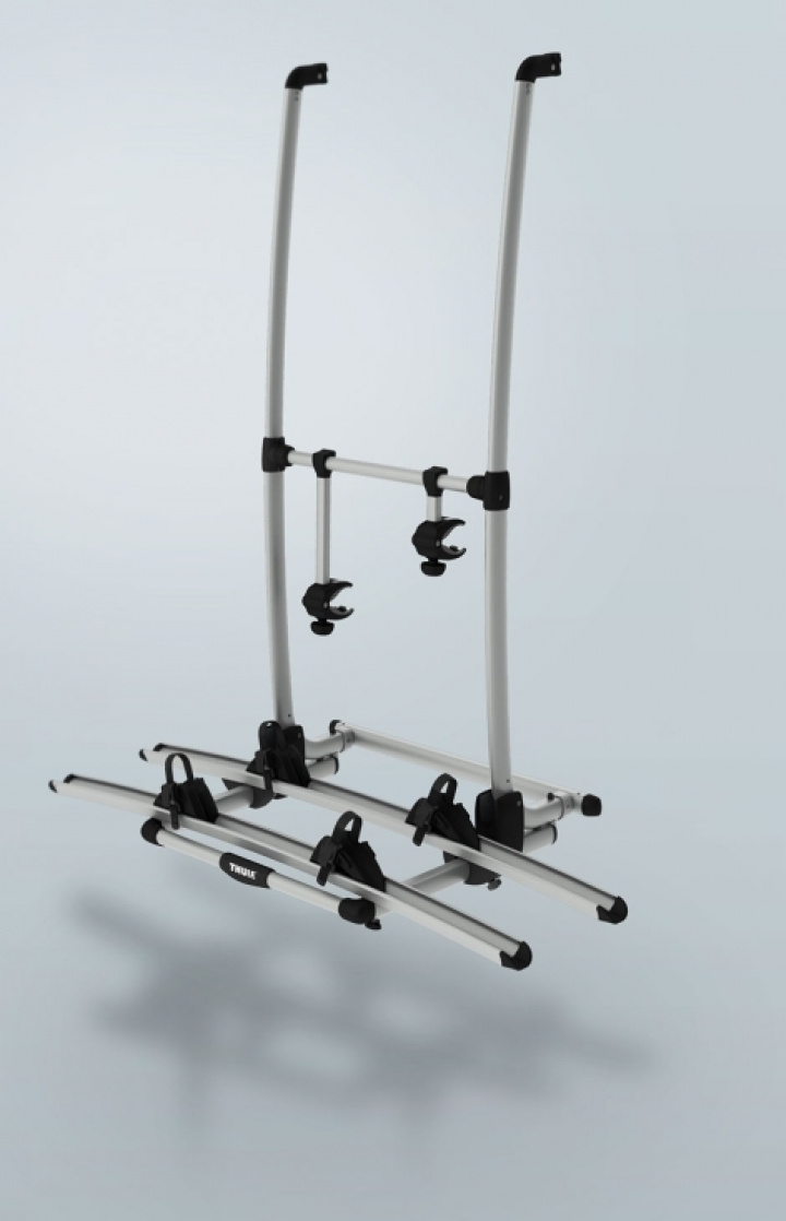 Cykelställ 2-4 cyklar Thule Excellent Hög silver i gruppen Chassi / Cykelställ / För Väggmontage / Väggmonterat Thule hos Camping 4U (9983351)