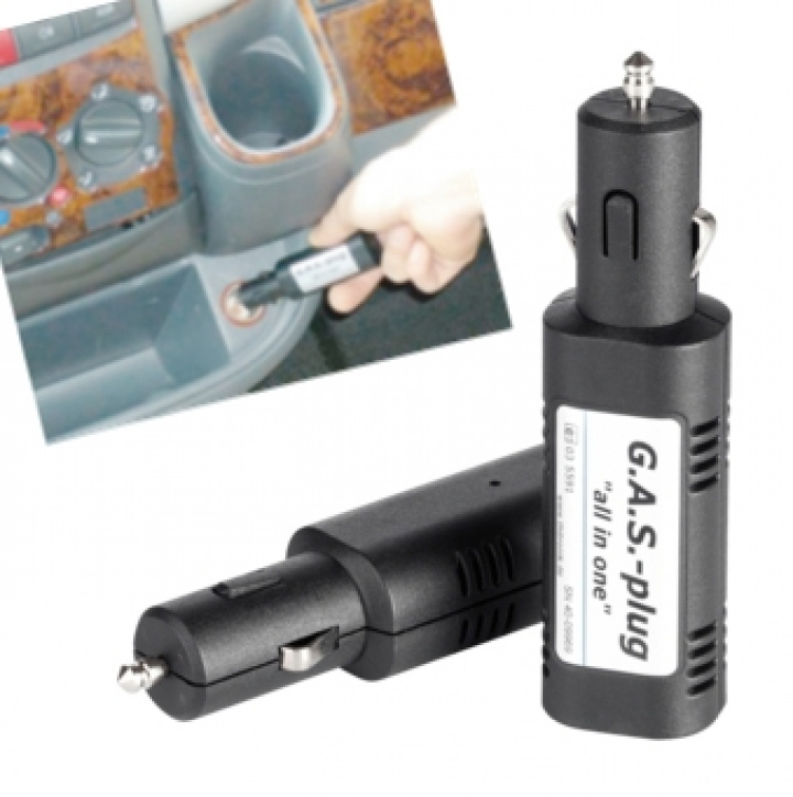 Gaslarm G.A.S. Plug all in one i gruppen Husbil & Husvagn / Gasol / Gaslarm hos Camping 4U (9984065)