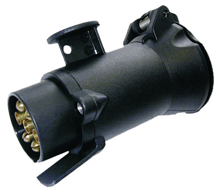 Miniadapter 7-pol. Multicon ti 13-pol. Jäger-koppling i gruppen Beställningsvaror hos Camping 4U (9984652)