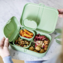 Lunchbox + bestickset 4 delar olika färger Koziol