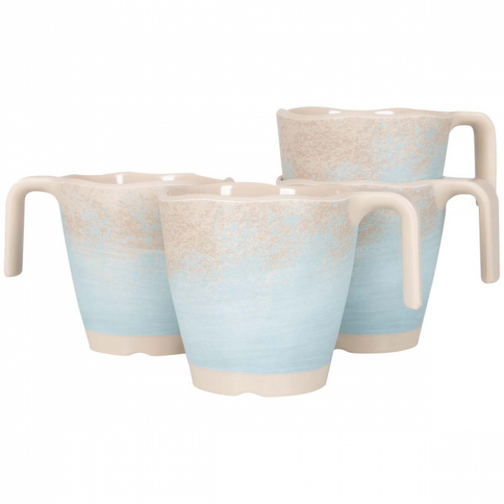 Koppar 300 ml Stone Line beige 4-pack Gimex i gruppen Hushåll / Husgeråd / Koppar och muggar hos Camping 4U (9984825)