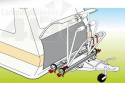 Cykelställ Fiamma Carry Bike Caravan XL A Svart