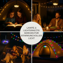LED ljusslinga 10 m utdragbar EasyMaxx