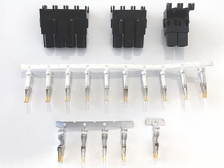 Kontaktsats EBL svart 2+3+4 och stift, Schaudt i gruppen Elektronik / Elektroblock hos Camping 4U (9990249)