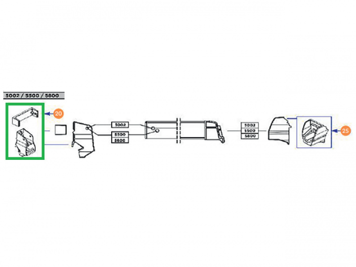 Fäste Safari Residence serie 5 i gruppen Markiser & Förtält / Markiser / Markistält / Reservdelar Markistält / Delar Residence & Panorama hos Camping 4U (9990674)