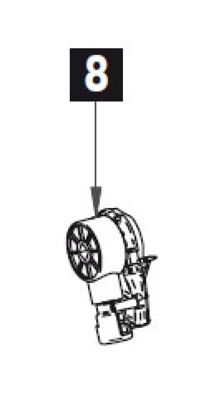 LH ENDPLATE + GEAR ASSY VW T5 Nr 8 i gruppen Markiser & Förtält / Markiser / Reservdelar markiser / Reservdelar Thule / Omnistor / Omnistor 5102 hos Camping 4U (9991464)
