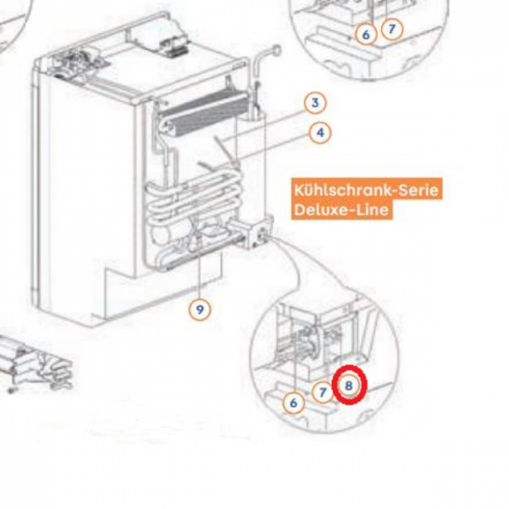 Tändstift elektrisk Thetford i gruppen Husbil & Husvagn / Kylskåp / Reservdelar Thetford / Universaldelar Thetford hos Camping 4U (9991488)