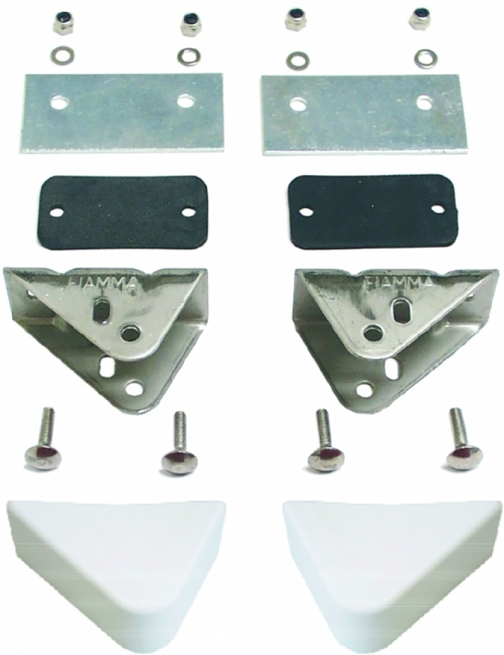 LOWER FIXING KIT CB 200 D/200DB i gruppen Chassi / Cykelställ / Reservdelar Fiamma cykelställ / Installation Kit hos Camping 4U (9991680)