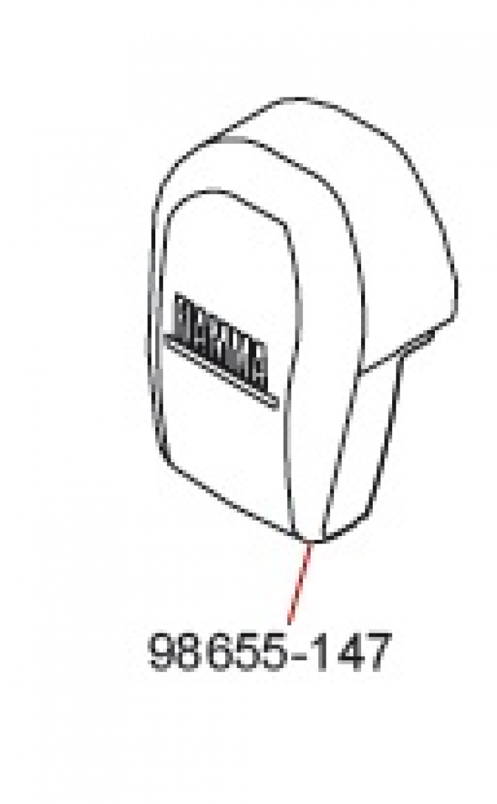 L.H.END COVER F45TI POLAR i gruppen Markiser & Förtält / Markiser / Reservdelar markiser / Reservdelar Fiamma / F45 Ti/F1 Polar White 250 - 450 hos Camping 4U (9992011)