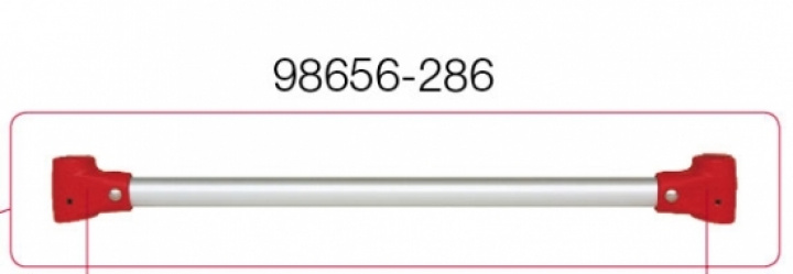 BIKE BLOCK BEARING TUBE CB PRO RED i gruppen Chassi / Cykelställ / Reservdelar Fiamma cykelställ / CB Premium S hos Camping 4U (9992152)