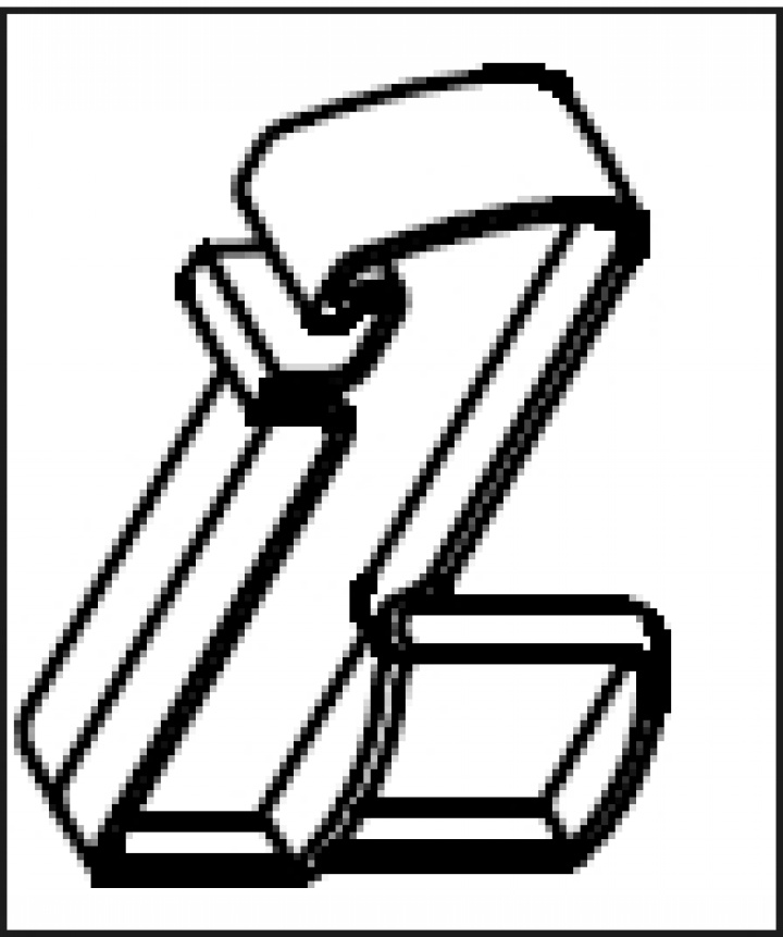 Beslagssats för stolpe. Safari Residence-Omnistor 8000 i gruppen Markiser & Förtält / Markiser / Markistält / Reservdelar Markistält / Delar Residence & Panorama hos Camping 4U (9992539)