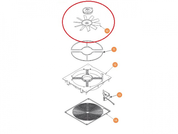 Motor + fläkt till Omnivent i gruppen Husbil & Husvagn / Takluckor / Omnivent hos Camping 4U (9993099)