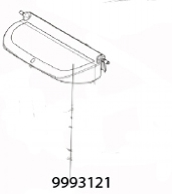 Flip top cover i gruppen Husbil & Husvagn / Kylskåp / Reservdelar Thetford / Delar Thetford N145 hos Camping 4U (9993121)