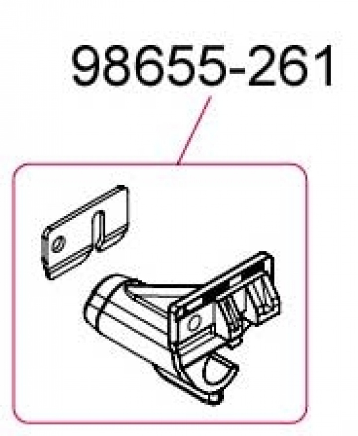 FIXING KIT FOR LEFT LEG F45TIL i gruppen Markiser & Förtält / Markiser / Reservdelar markiser / Reservdelar Fiamma / F45 TiL Polar White 450 - 550 hos Camping 4U (9993470)