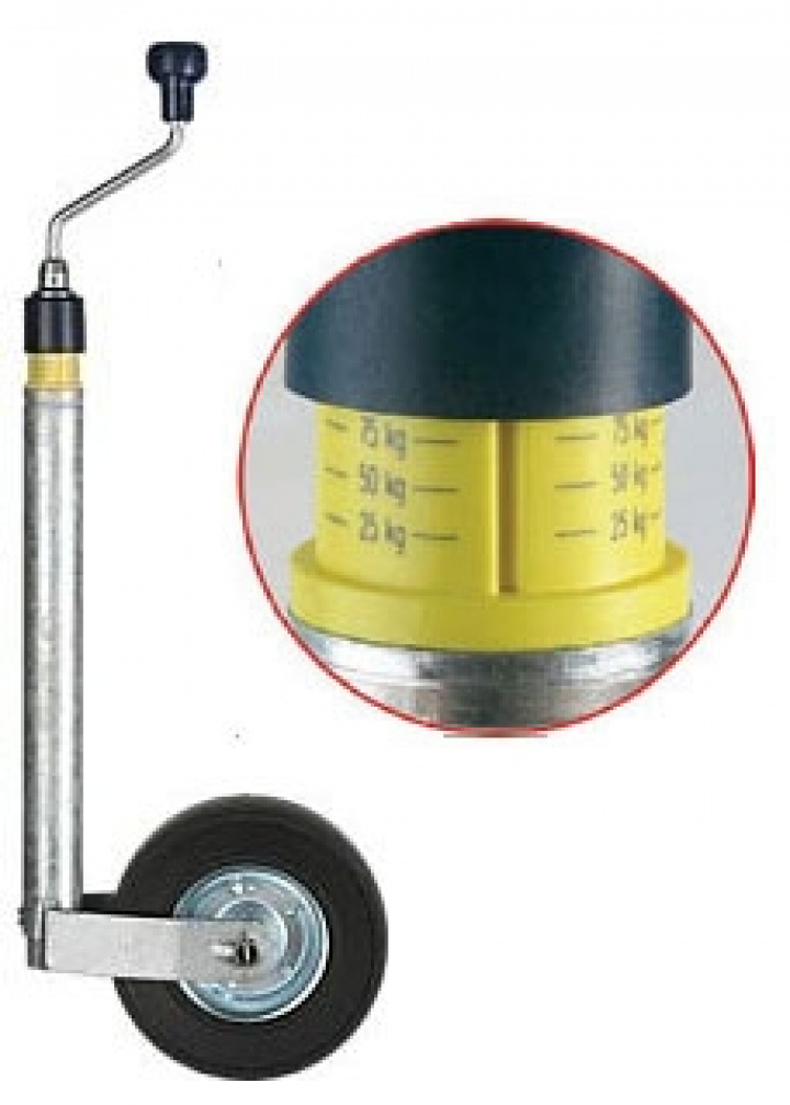 Stödhjul ST 48-CW-255 SB i gruppen Chassi / Stödhjul / Stödhjul Winterhoff hos Camping 4U (9993481)