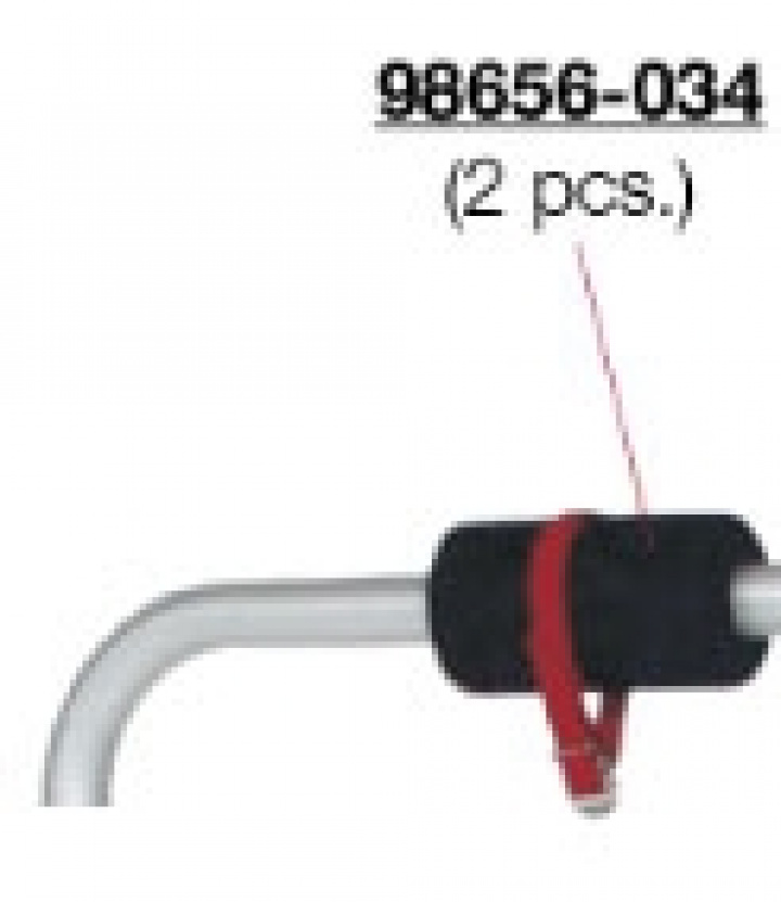 PROTECTION PAD KIT 2 st. i gruppen Chassi / Cykelställ / Reservdelar Fiamma cykelställ / CB CL Version 2008 hos Camping 4U (9994990)