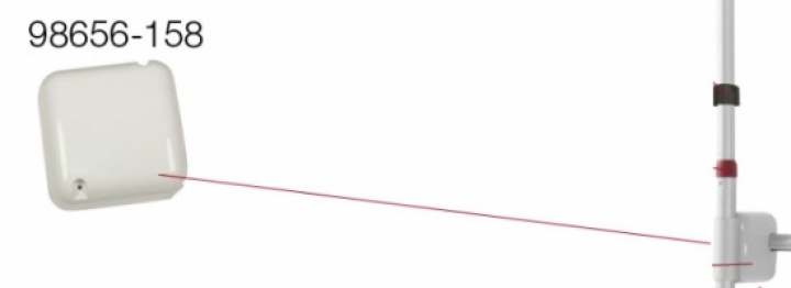 LEFT WHITE COVER LIFT 77 i gruppen Chassi / Cykelställ / Reservdelar Fiamma cykelställ / Fiamma Carry-Bike Lift 77 hos Camping 4U (9995114)