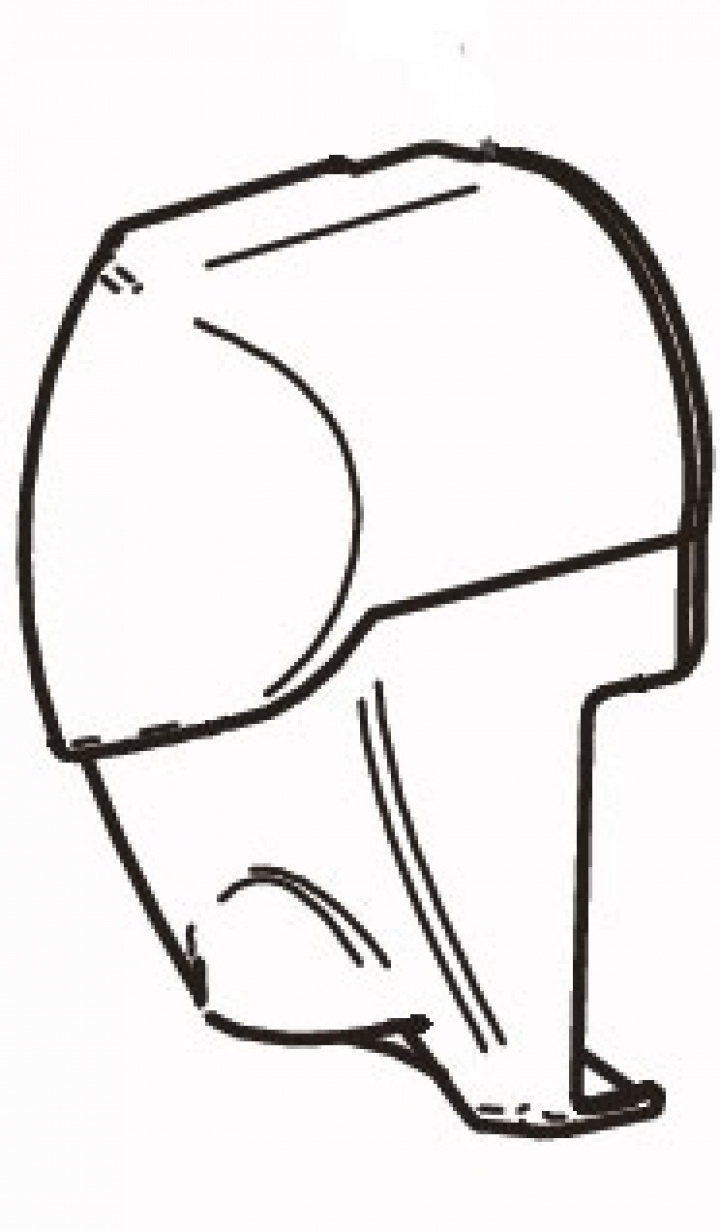 LH + RH ENDC MAINHOUS 5003 silver Nr 8 i gruppen Markiser & Förtält / Markiser / Reservdelar markiser / Reservdelar Thule / Omnistor / Omnistor 5003 hos Camping 4U (9995498)