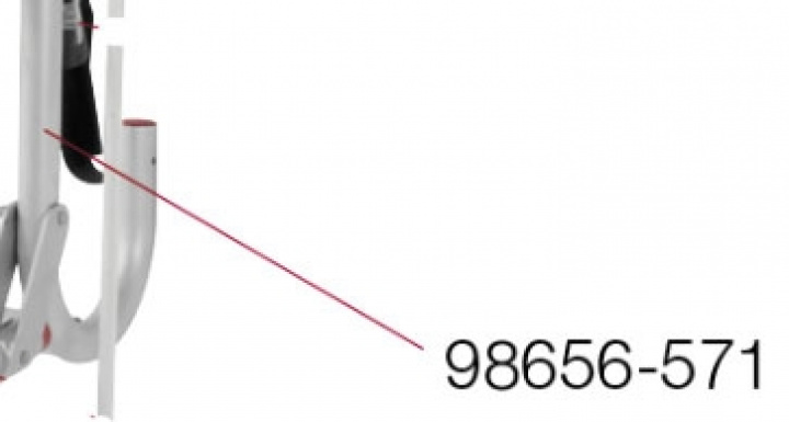 LOWER STRUCTURE KIT CB LIFT 77 i gruppen Chassi / Cykelställ / Reservdelar Fiamma cykelställ / Fiamma Carry-Bike Lift 77 hos Camping 4U (9995836)
