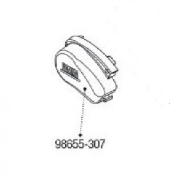 L.H.END COVER F65S POLAR WHITE i gruppen / / / / hos Camping 4U (9997520)