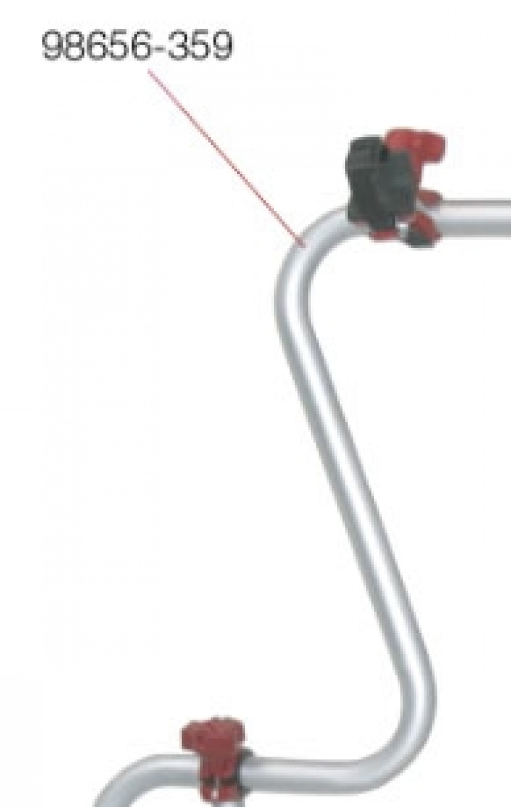 MALE STRUCTURE CB XLA PRO i gruppen Chassi / Cykelställ / Reservdelar Fiamma cykelställ / Caravan XL A Pro 200 hos Camping 4U (9998174)