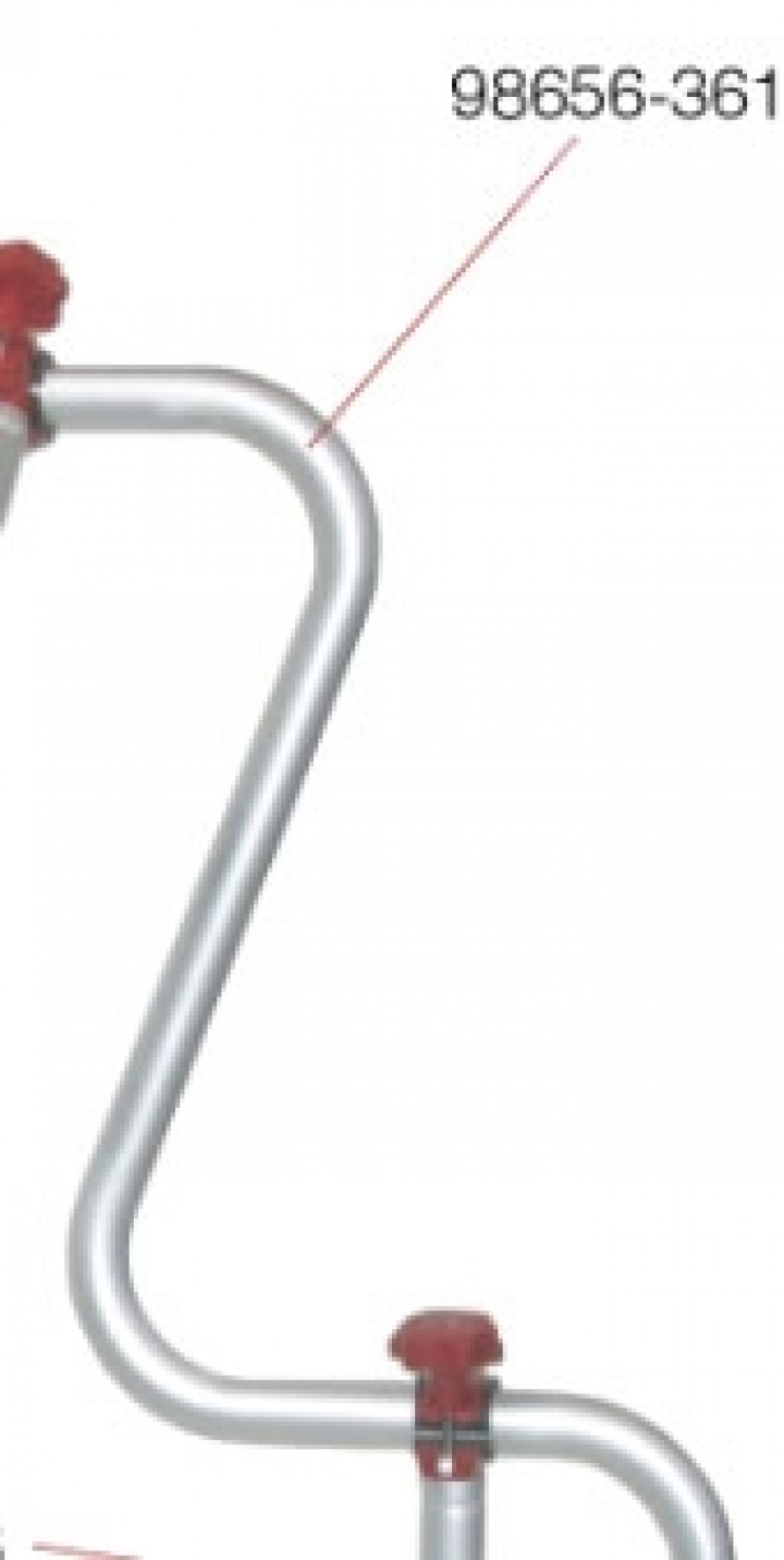 FEMALE STRUCTURE CB LA PRO i gruppen Chassi / Cykelställ / Reservdelar Fiamma cykelställ / Caravan XL A Pro 200 hos Camping 4U (9998175)