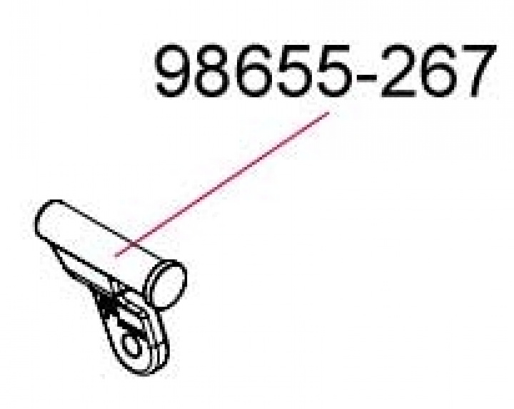 RIGHT LEG KNUCKLE F45 TI L i gruppen Markiser & Förtält / Markiser / Reservdelar markiser / Reservdelar Fiamma / F45 TiL Polar White 450 - 550 hos Camping 4U (9998834)