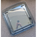 Ersättningsglas REMIS Remi Top Vario II 40x40, vev enkelarm
