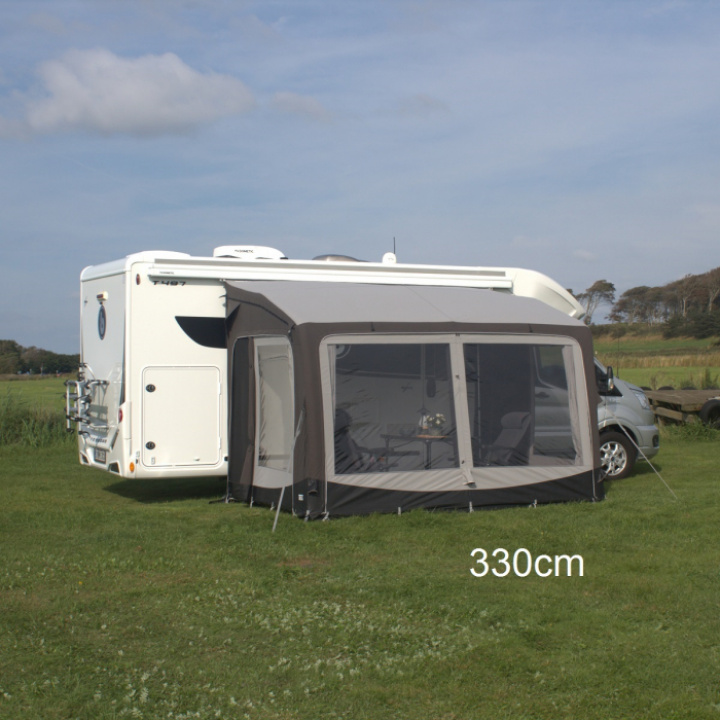 Lufttält PURE 260-390cm D250cm H235-280cm TELTA i gruppen Markiser & Förtält / Förtält / Förtält Husbil / Uppblåsbara förtält - Husbil hos Camping 4U (AWPUREr)