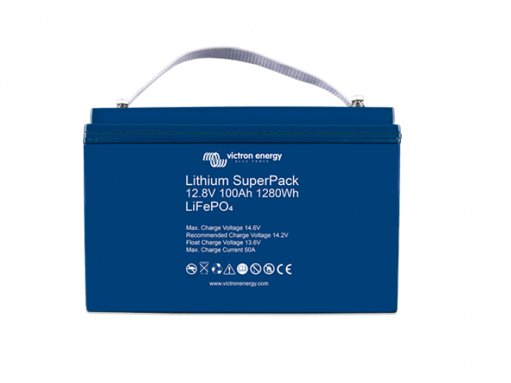 Litiumbatteri 100Ah, 12,8V, Victron i gruppen Elektronik / Fritidsbatterier / Litiumbatteri hos Camping 4U (BAT512110710)