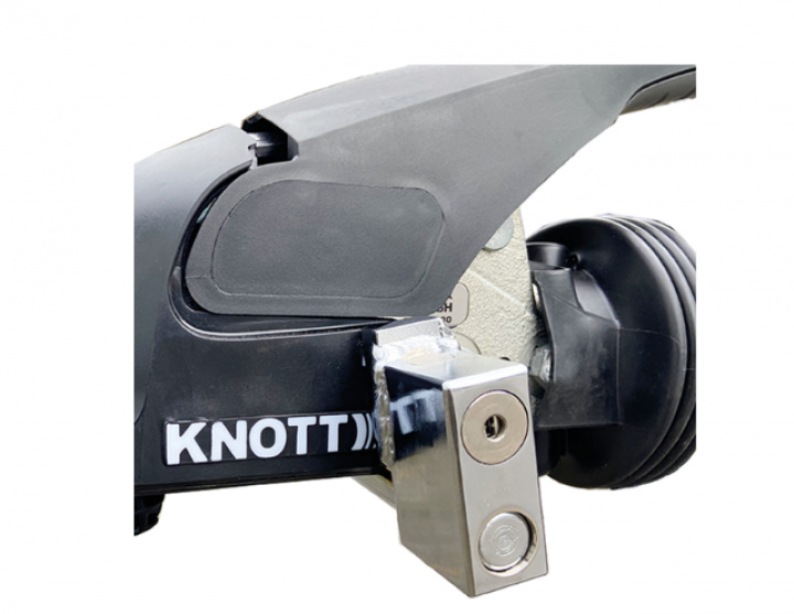 Kopplingslås Knott KS25/30/35 SCM-godkänd Milenco Kompakt i gruppen Chassi / Kopplingslås / Lås Milenco hos Camping 4U (C03-91C)