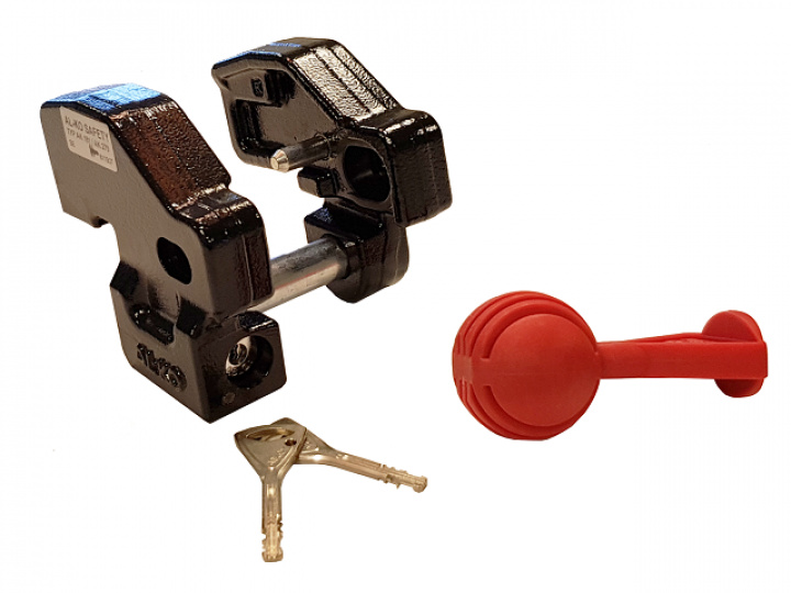 Lås AL-KO Safety AK 161/AK 270 i gruppen Chassi / Kopplingslås / Lås AL-KO hos Camping 4U (C03-95A)