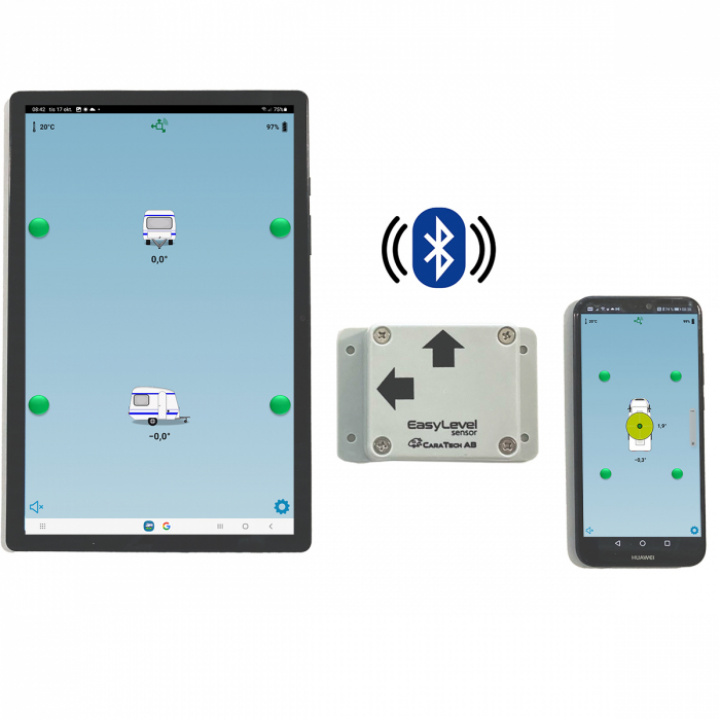 EasyLevel, vattenpass med Bluetooth i gruppen Chassi / Husvagnstillbehör hos Camping 4U (C4-10007)
