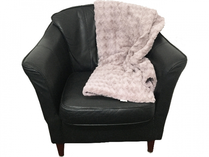 Polyesterpläd ZigZag Rosa, 130 x 180 cm i gruppen Campingmöbler / Sovrum / Plädar & kuddar hos Camping 4U (C4-1003)