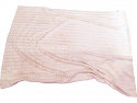 Polyesterpläd ZigZag Rosa, 130 x 180 cm