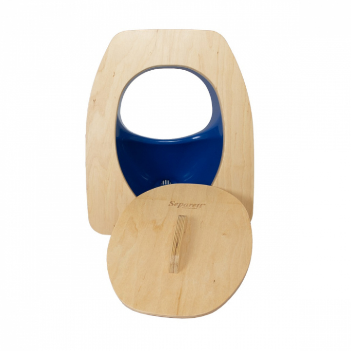 Torrdass med träsits, blå innerdel i gruppen Husbil & Husvagn / Toalett & sanitet / Värmesits hos Camping 4U (C4-10115)