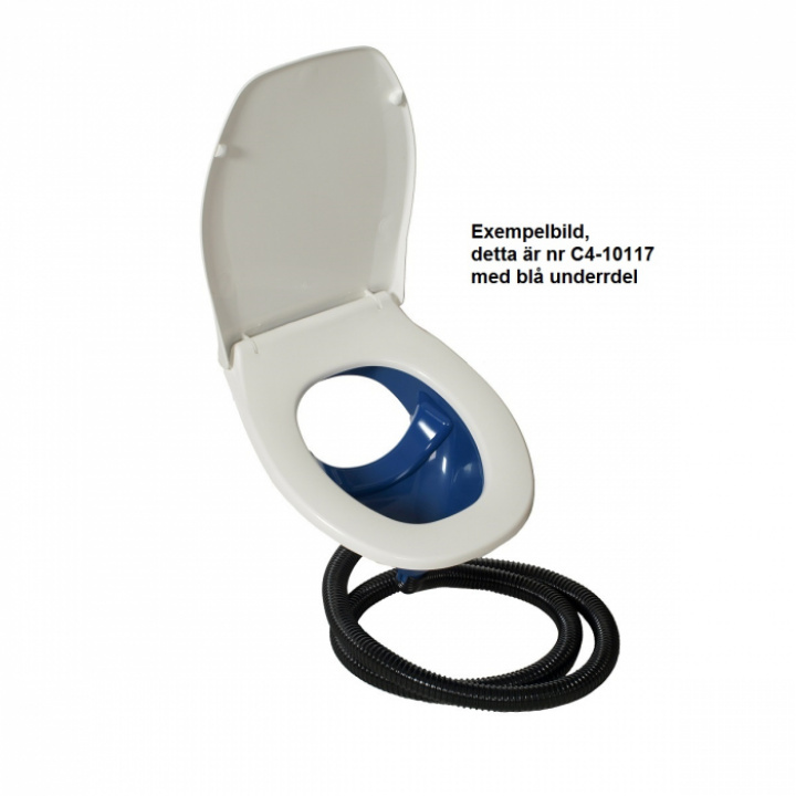 Torrdass med plastsits, grå innerdel. Separett 501 i gruppen Husbil & Husvagn / Toalett & sanitet / Fritidstoalett hos Camping 4U (C4-10118)