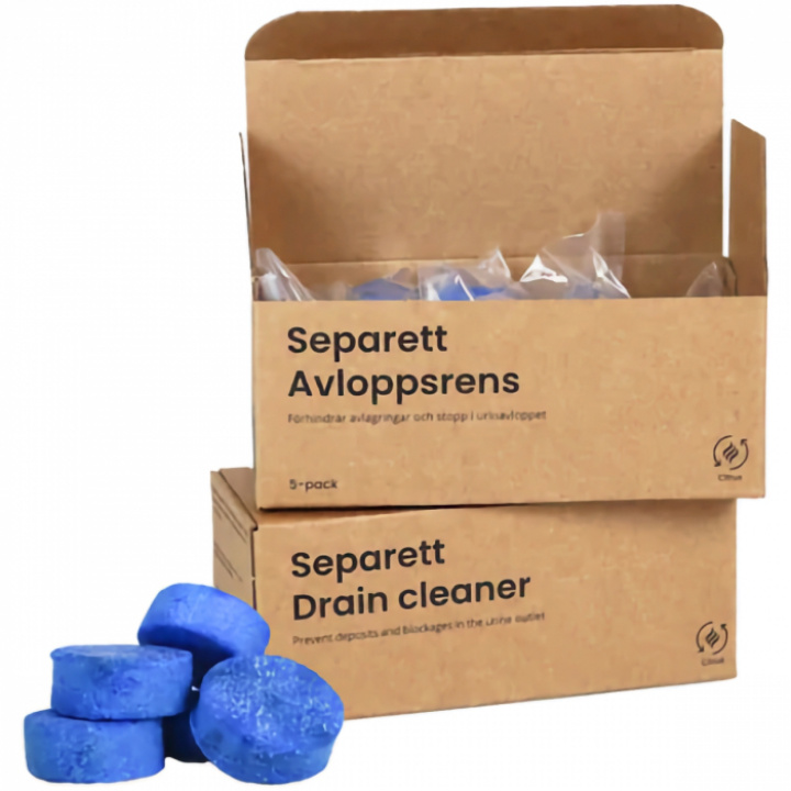 Avloppsrens 5-pack Separett i gruppen Husbil & Husvagn / Toalett & sanitet / Fritidstoalett hos Camping 4U (C4-10343)