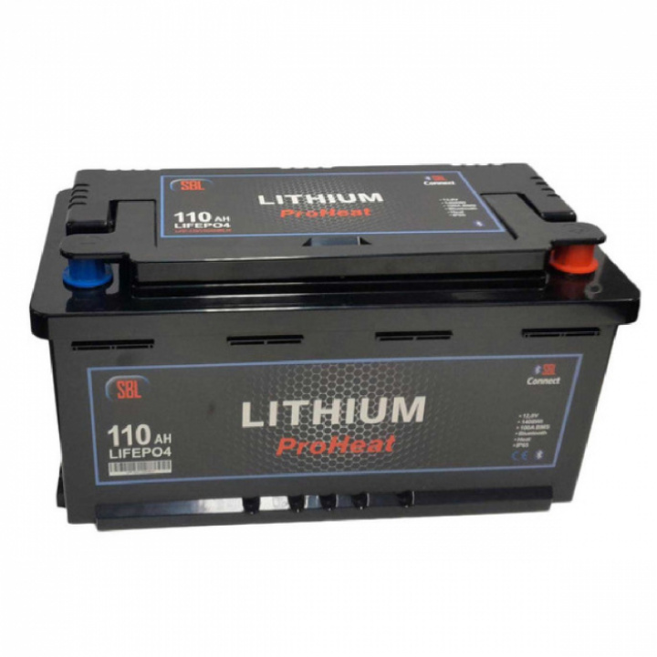 Litiumbatteri 12V/110Ah Värme Bluetooth i gruppen Elektronik / Fritidsbatterier / Litiumbatteri hos Camping 4U (C4-10350)