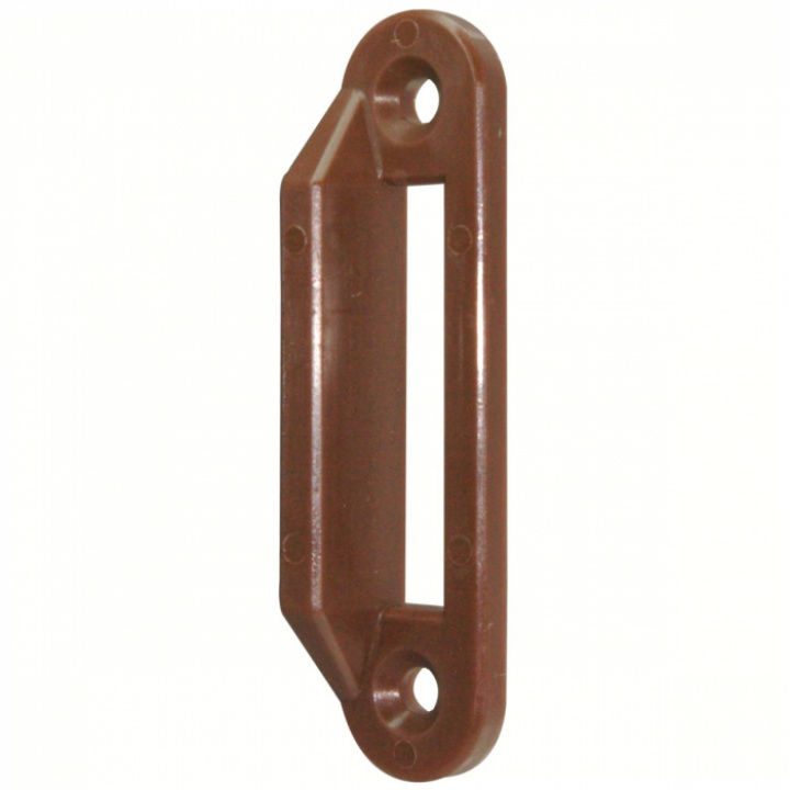 Låsbleck Mottagare 53x12 brun i gruppen Husbil & Husvagn / Inredning / Beslag & Krokar hos Camping 4U (C4-10398)