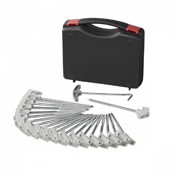 Tältpinne 200mm 20-pack i gruppen Markiser & Förtält / Förtält / Fristående tält, Soltak, tillbehör m.m. / Tältpinnar hos Camping 4U (C4-10431)